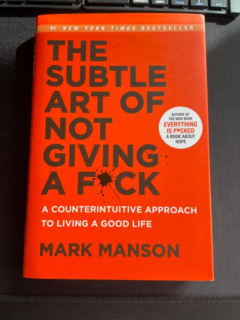 The Subtle Art of Not Giving a F*ck - Mark Manson, Ophalen of Verzenden, Nieuw