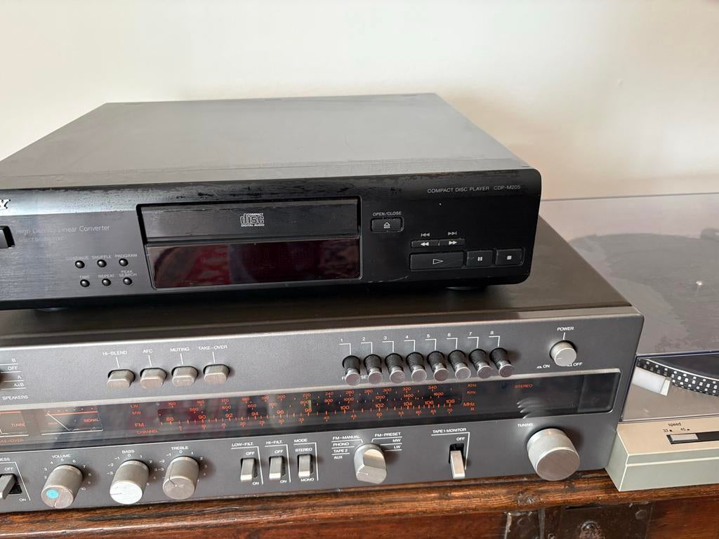 Sony CDP-M305 CD-speler - Klassieke High Density Linear Conv, Ophalen, Gebruikt, Sony