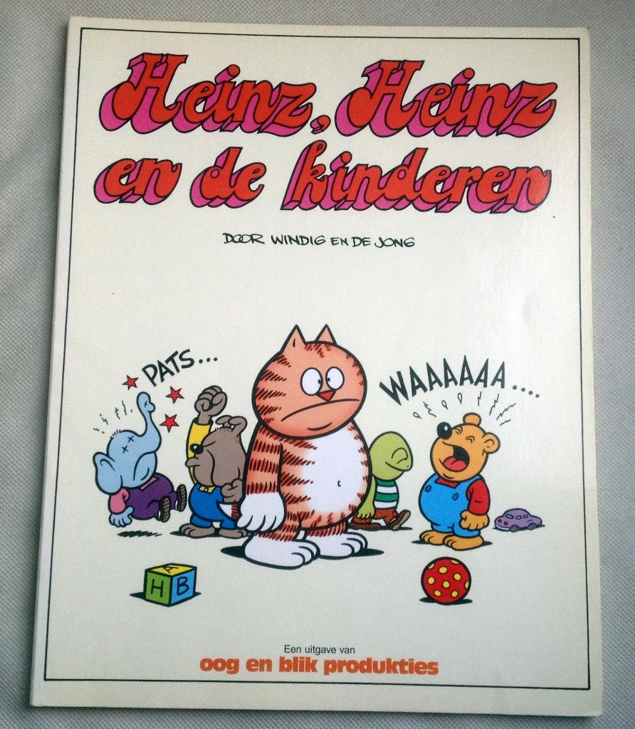 Heinz , Heinz en de Kinderen Windig & de Jong, Eén stripboek, Verzenden, Gelezen, Windig & De Jong