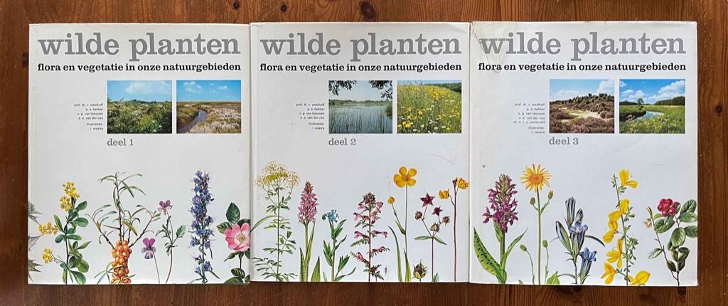 Wilde Planten (3-delig) flora en vegetatie in onze natuur, Boeken, Ophalen of Verzenden, Gelezen, Bloemen, Planten en Bomen