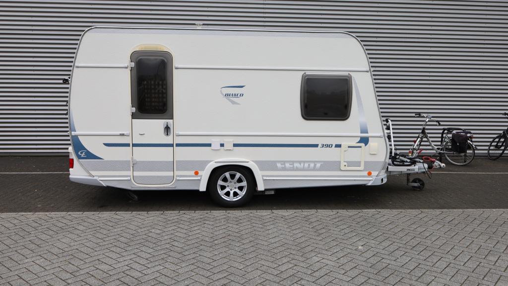Fendt Bianco 390 FH Mover + fietsrek, Bedrijf, Treinzit, Tot en met 3, Overige typen