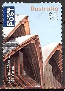 173 Australië 2023 50 Years Sydney Opera House s/a, Verzenden, Gestempeld