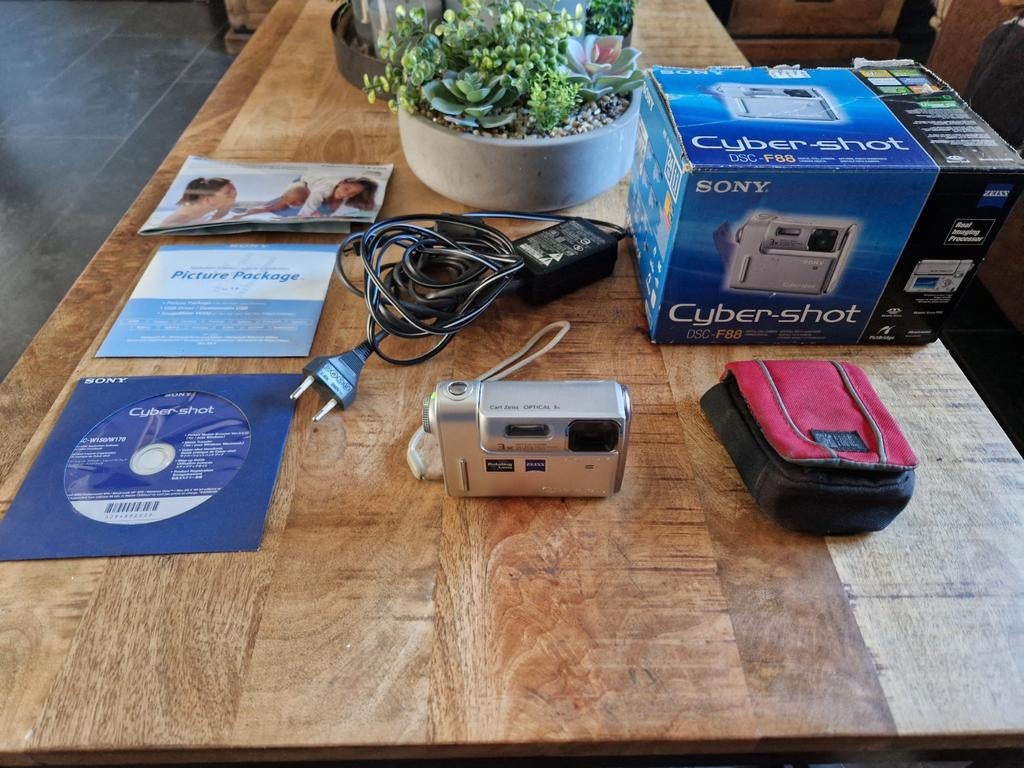 sony cybershot dsc-f88 camera, Audio, Tv en Foto, Fotocamera's Digitaal, Ophalen, Sony