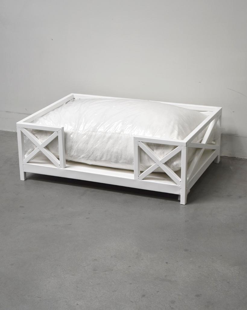 Nieuwe Orthopedische Hondenmand staal - handgemaakt, wasbaar, Ophalen, Nieuw, Overige