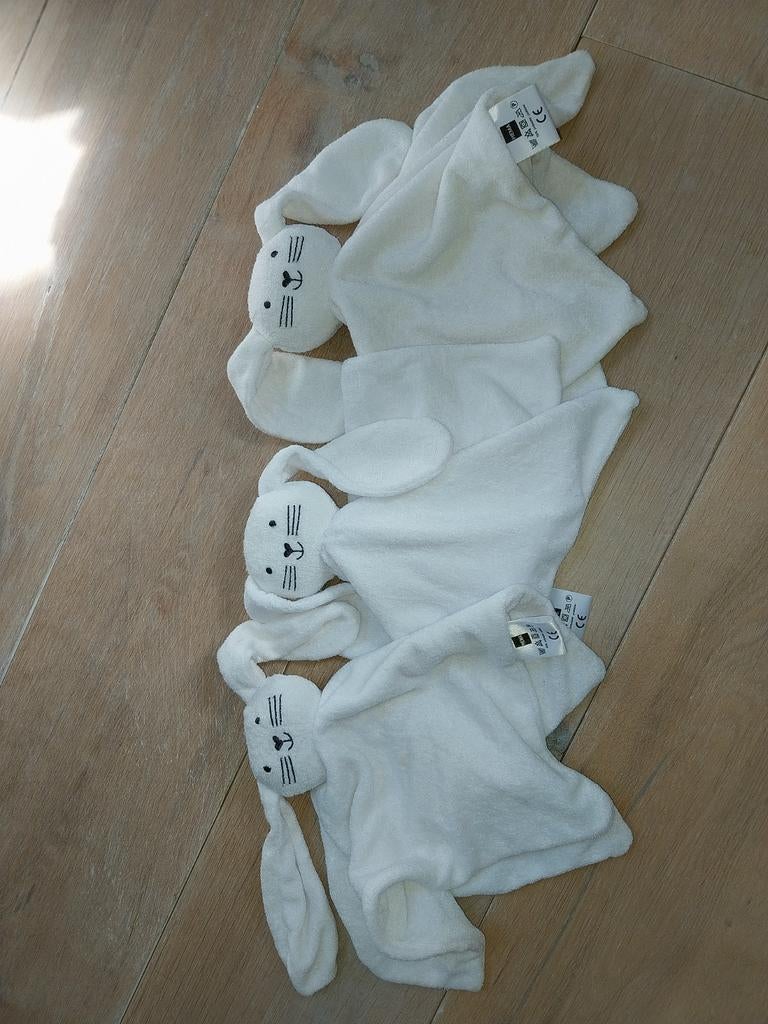 Hema badstof konijn hond knuffeldoekje, Ophalen of Verzenden, Zo goed als nieuw, Konijn