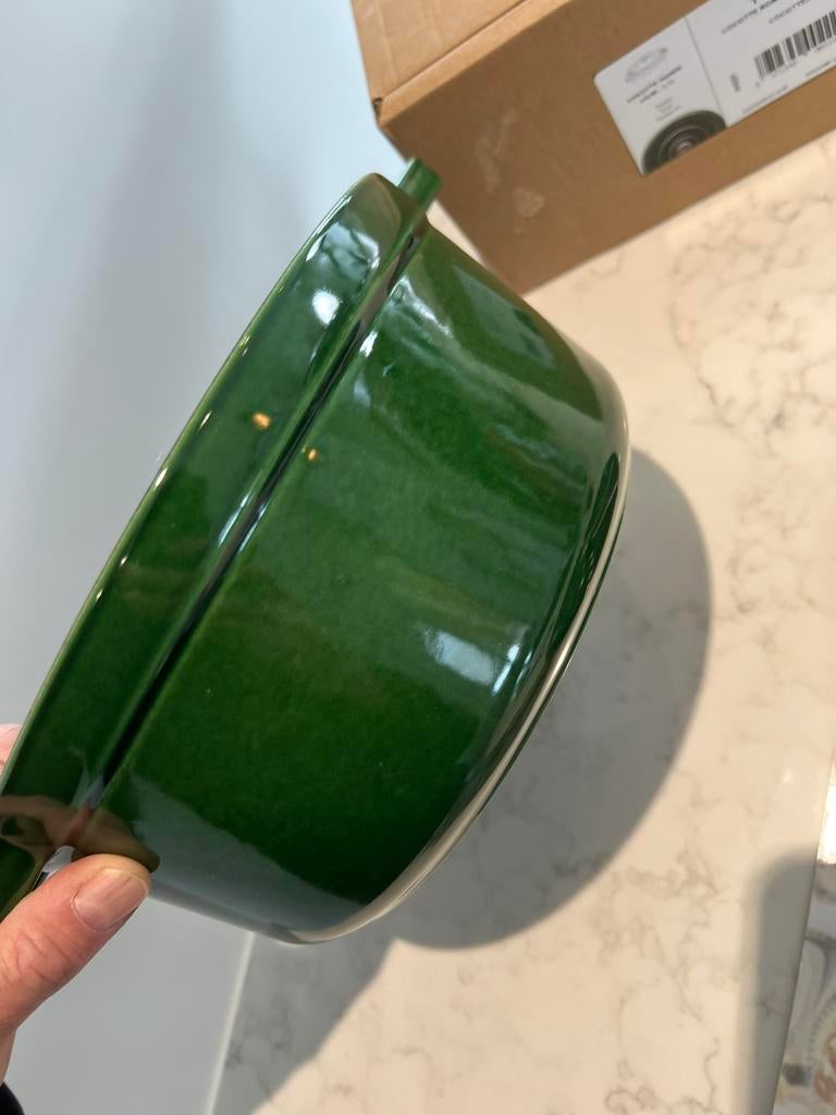 Staub La Cocotte 24 cm Basilicum nieuw, Gietijzer, Nieuw, Ophalen of Verzenden, Staub