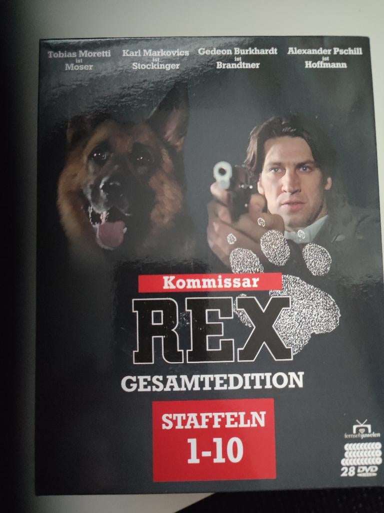 Commissaris Rex alle 10 seizoenen, Alle leeftijden, Ophalen of Verzenden, Zo goed als nieuw, Boxset