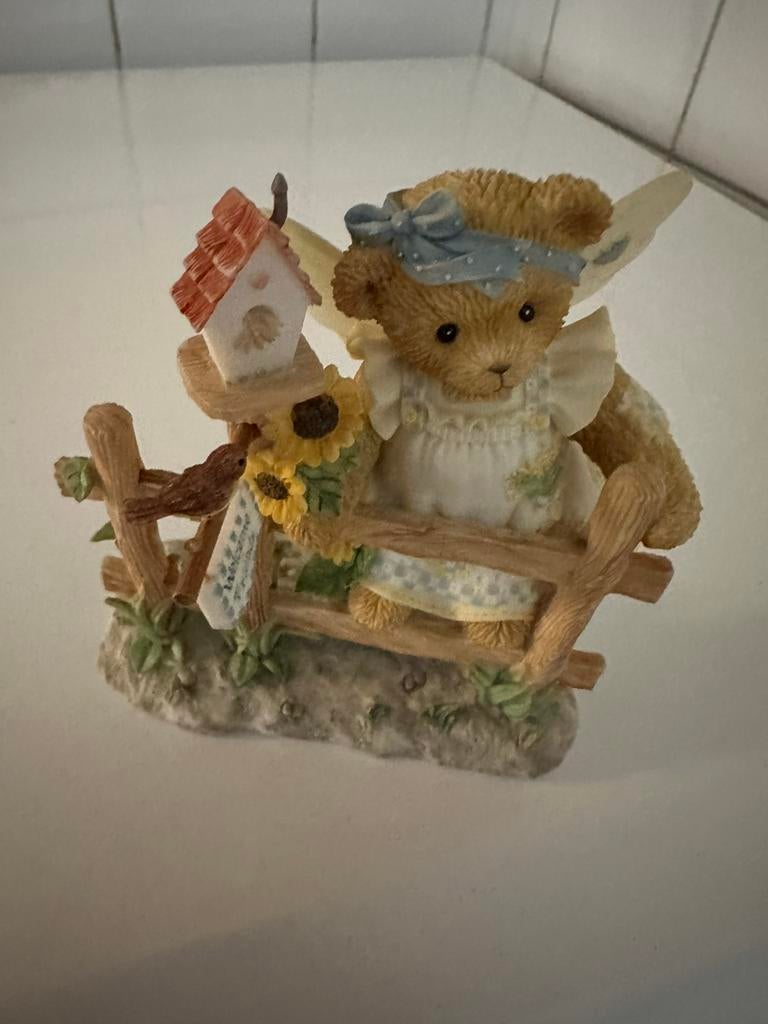 Cherished teddies Sammie 2003, Verzamelen, Ophalen of Verzenden, Zo goed als nieuw, Beeldje, Cherished Teddies