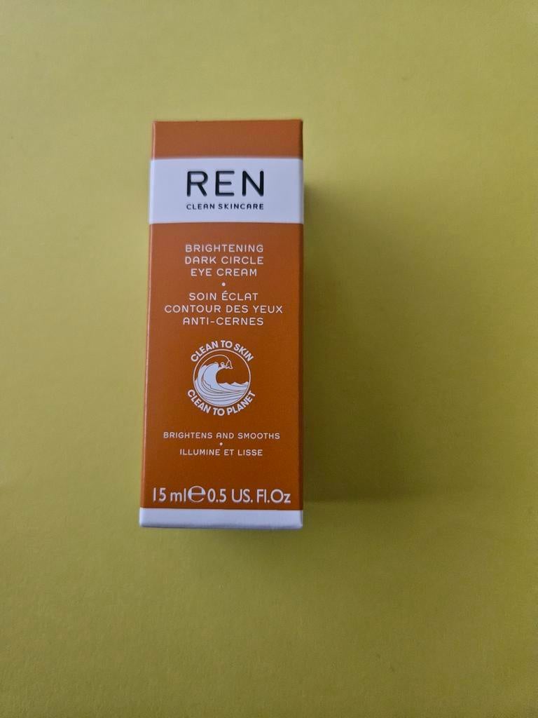 REN - Brightening dark circle eye cream 15ml (twv €29), Ophalen of Verzenden, Nieuw, Ogen