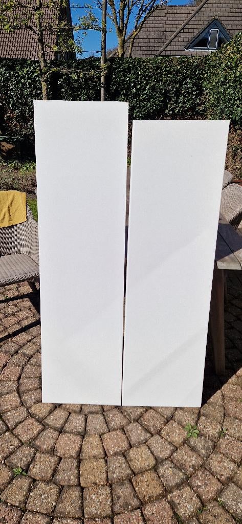 Vensterbanken (2x) wit 143 en 136 x 40 x 3,8 cm, Minder dan 80 cm, Overige typen, Nieuw, Ophalen of Verzenden