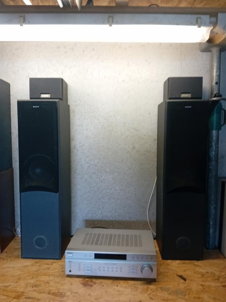 Sony receiver met speakers, Ophalen of Verzenden, Speakers, Sony