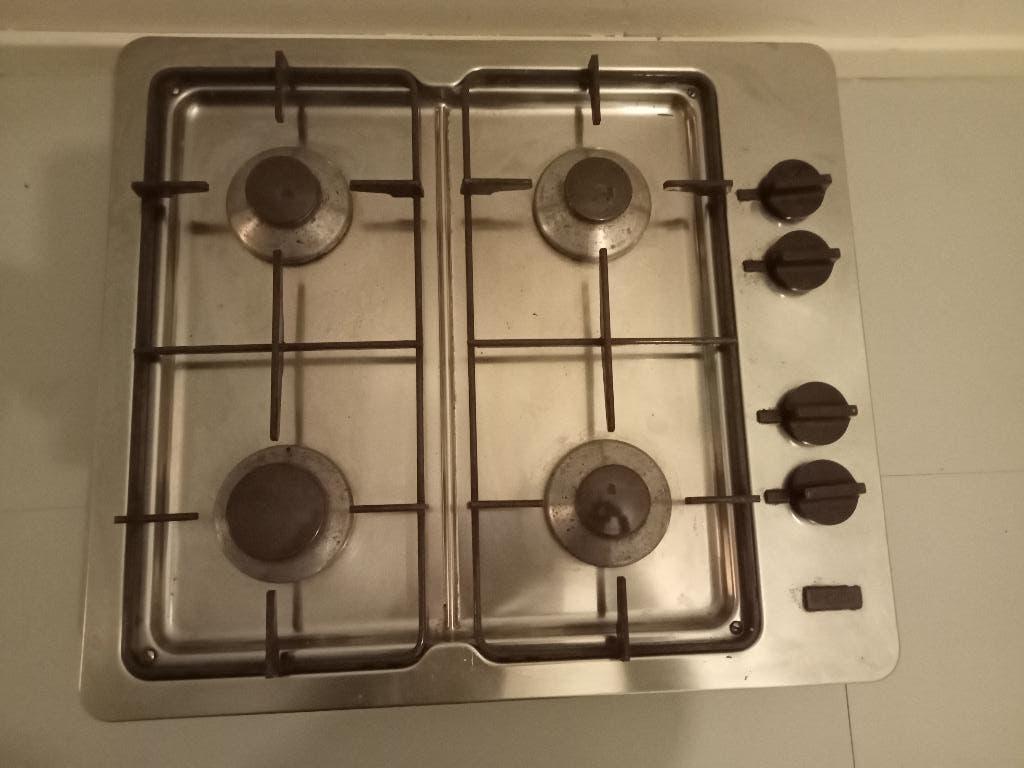 PELGRIM GASKOOKPLAAT INBOUW, Witgoed en Apparatuur, Kookplaten, Ophalen, Gebruikt, 4 kookzones, Inbouw