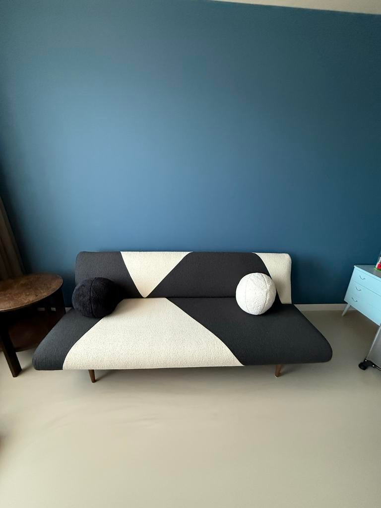 Design slaapbank Innovation Unfurl Hulshoff, Ophalen, Crème, Zo goed als nieuw, Twijfelaar