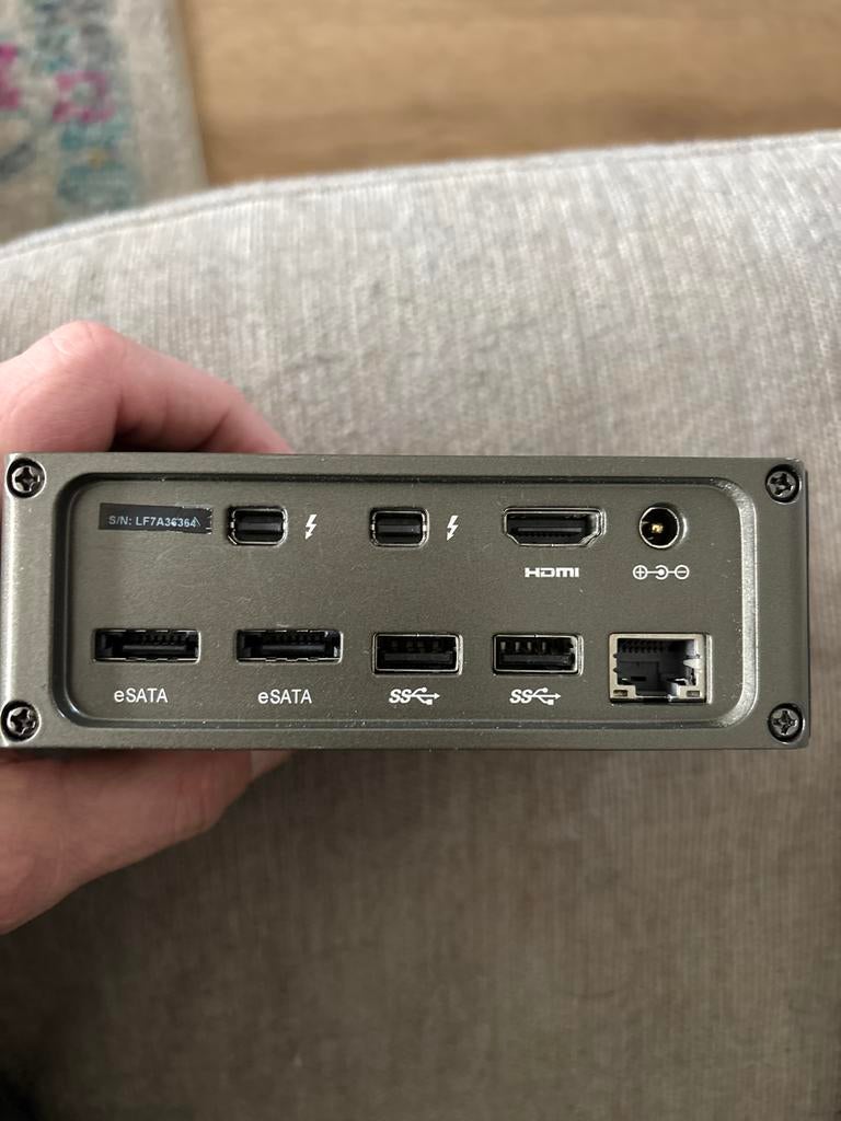 Caldigit TS2 Docking Station - thunderbolt 2, Computers en Software, Dockingstations, Ophalen of Verzenden, Gebruikt, Docking station