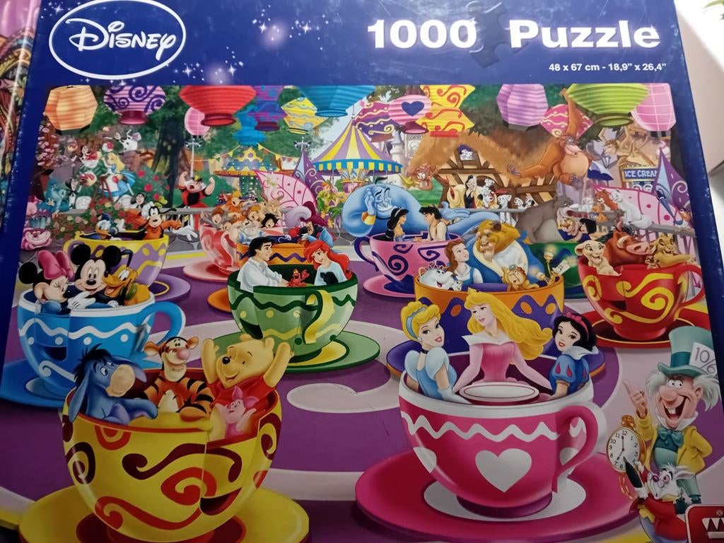 Disney puzzel, Ophalen, 500 t/m 1500 stukjes, Zo goed als nieuw