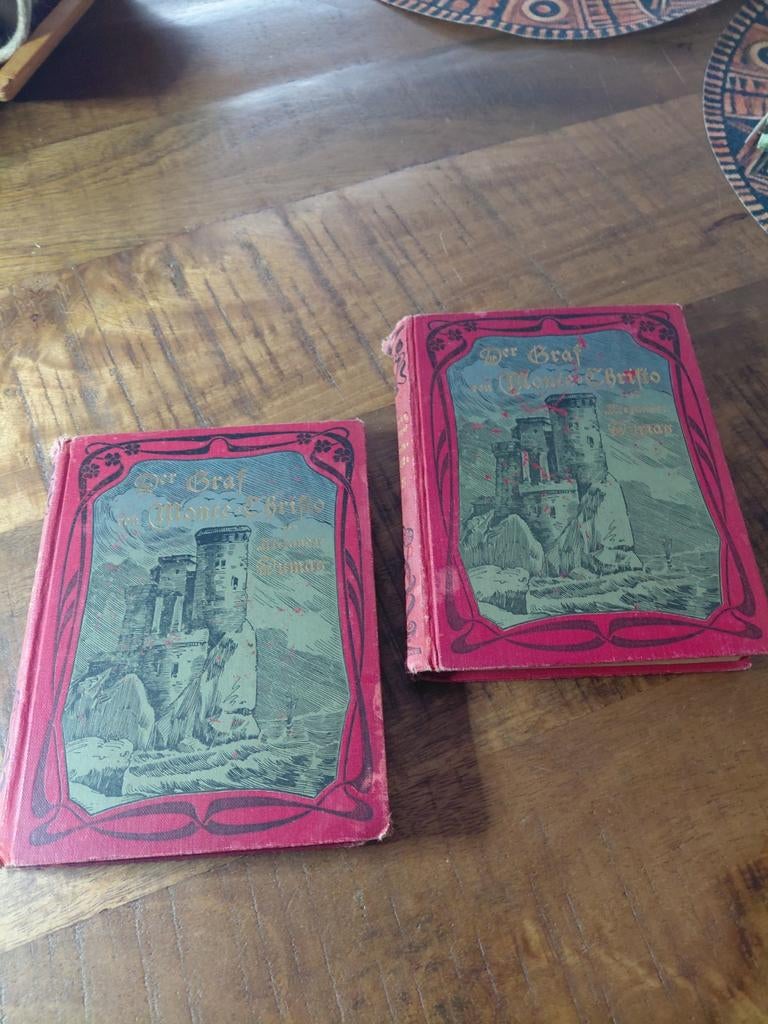 Twee Duitse delen van De Graaf van Monte-Cristo, Boeken, Ophalen of Verzenden