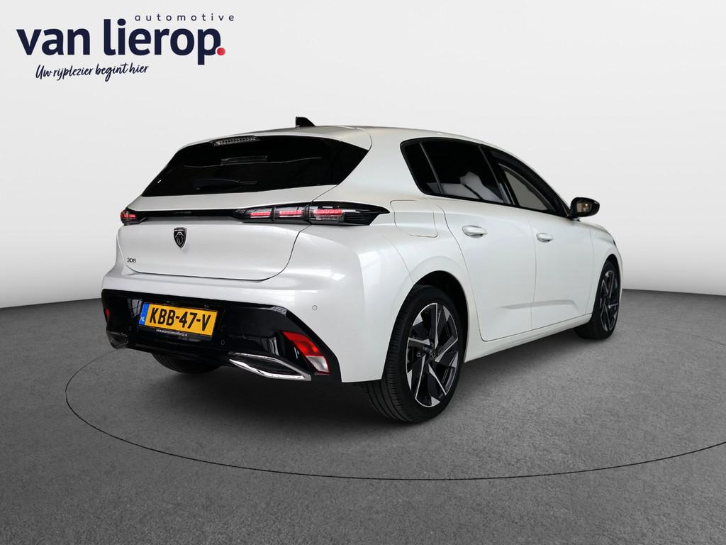 Peugeot 308 1.2 PureTech Allure Pack Business 2023 | CAMERA, 1263 kg, Gebruikt, 1199 cc, Leder en Stof