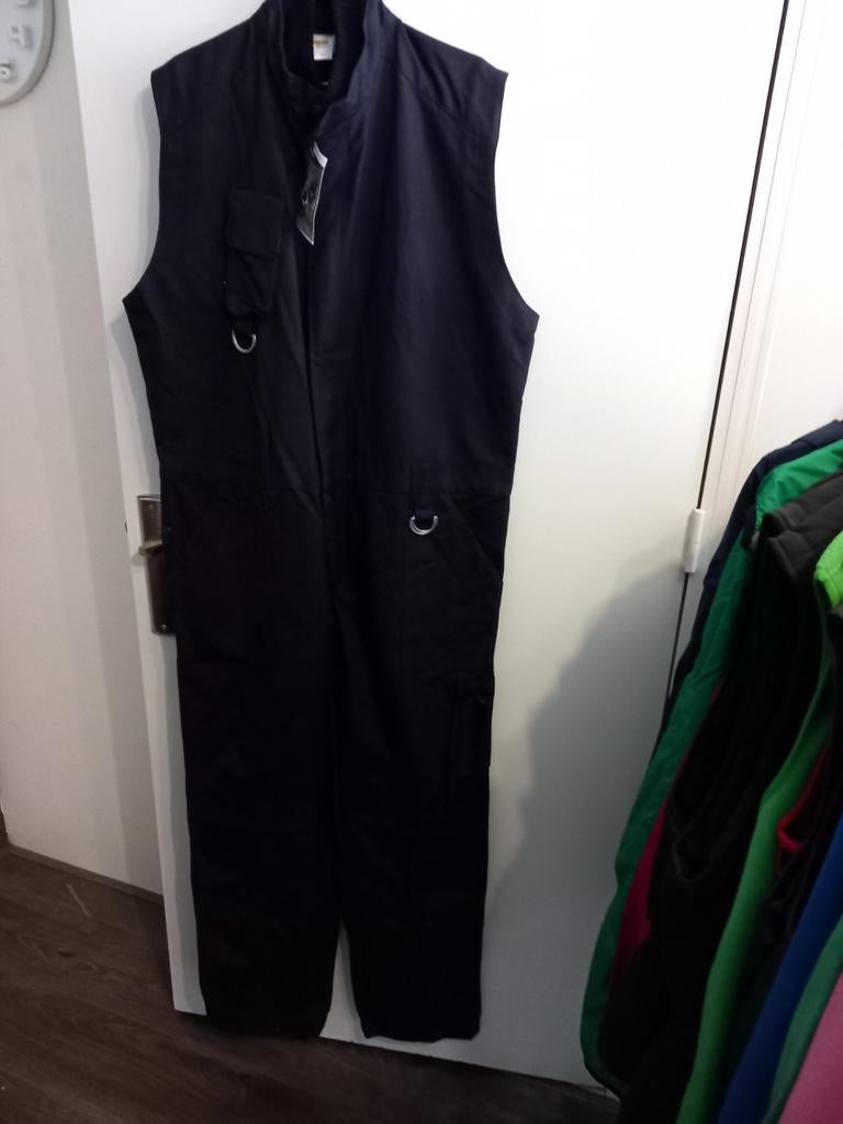 Bodybroek/mouwloze overall maat 56, Tuin en Terras, Werkkleding, Nieuw, Heren, Overall, Ophalen of Verzenden