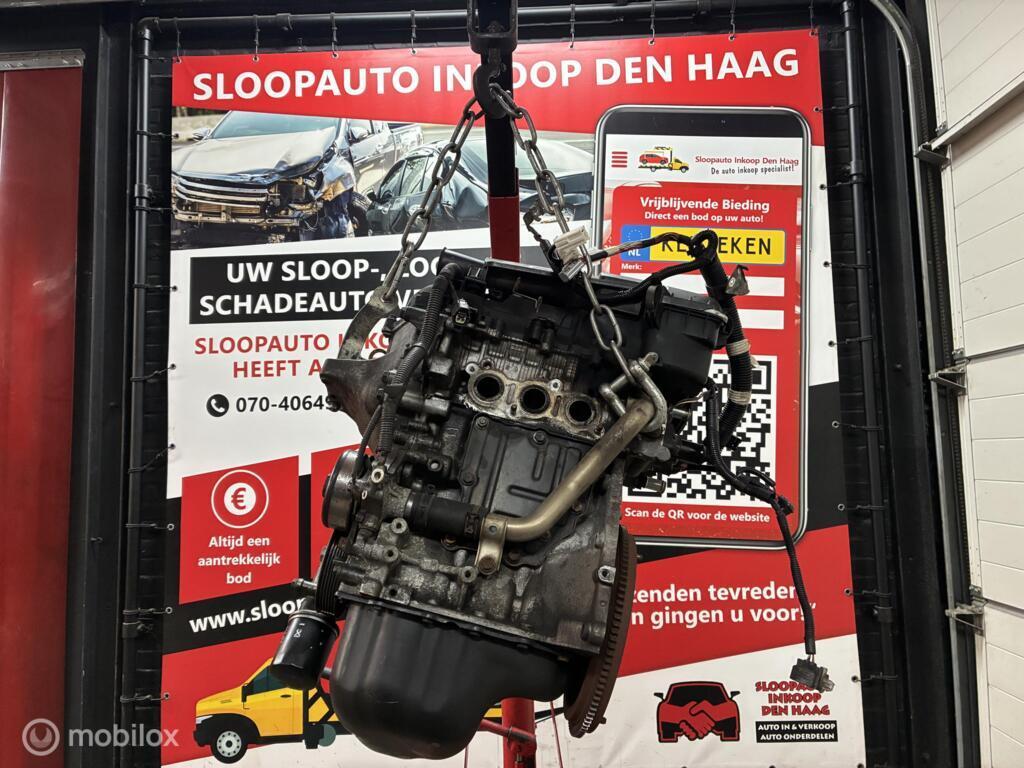 Toyota Aygo 107 C1 (05-14) 1.0 12V Motorblok 1KRFE 113.110KM, Gebruikt, Toyota, Ophalen of Verzenden, Toyota