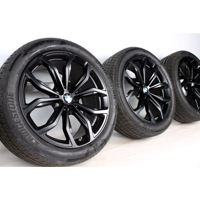 20” Orig Bmw Styling 695 G01 G02 x3 x4 velgen zomerbanden, Ophalen, Band(en), 20 inch, Zomerbanden