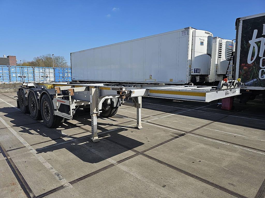 KÄSSBOHRER CS 20 FT TANK bpw alcoa's 3250kg, Bedrijf, Zilver of Grijs, Aanhangers en Opleggers, Te koop