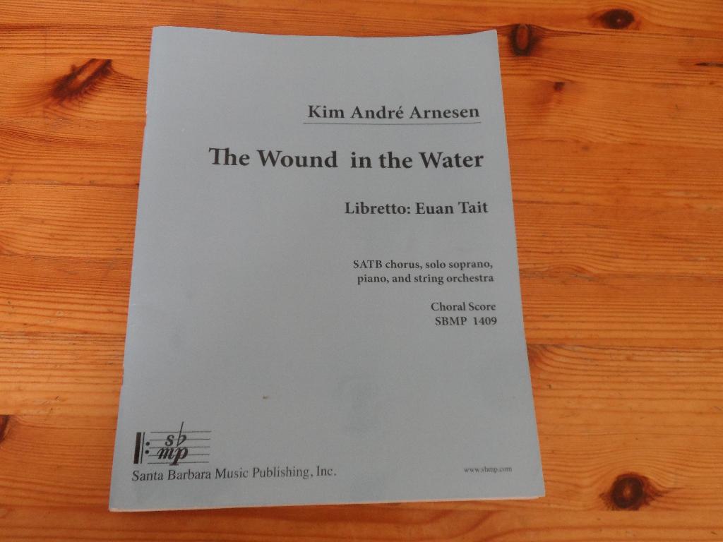 K.a. Arnesen - the wound in the water, Muziek en Instrumenten, Bladmuziek, Klassiek, Ophalen of Verzenden, Artiest of Componist