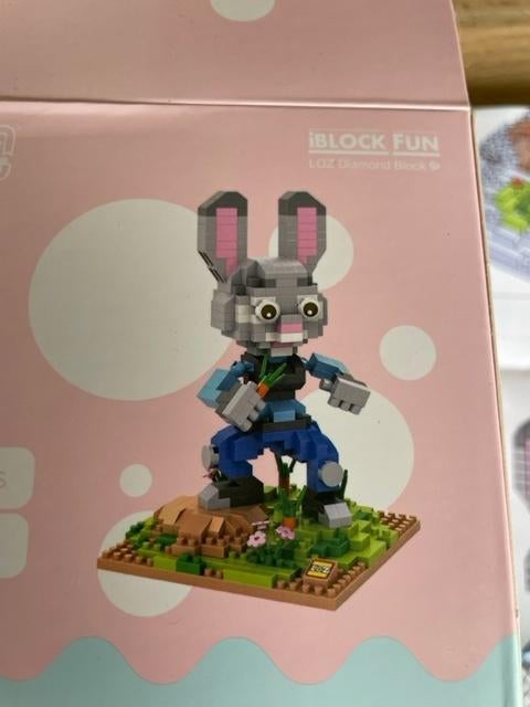 Loz Disney Zootopia konijn Judy Hopps - 3D puzzel, Verzenden, Nieuw, Groter dan 1:35, Figuur of Figuren