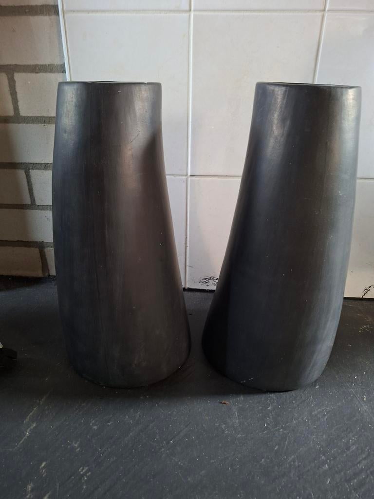 MOOIE HOGE VAZEN( LIEFST GOUW OP HALEN), Ophalen, Overige kleuren, Minder dan 50 cm, Glas