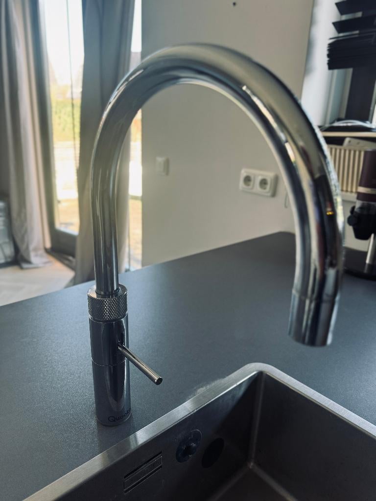 Quooker Fusion Round kraan chroom fabrieksgarantie tm feb'27, Ophalen, Zo goed als nieuw