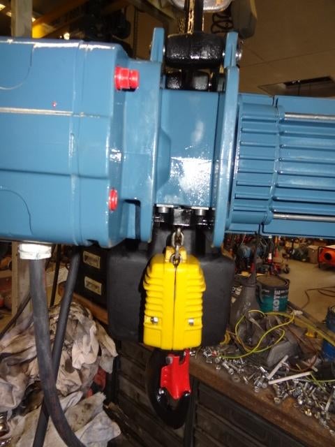 Demag kettingtakel type DKUN 500 kg kraannr 7, Ophalen, Zo goed als nieuw, Elektrisch
