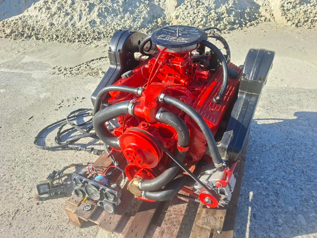 Nette volvo penta aq211 v8 met dashboard, Ophalen, Gebruikt, Binnenboordmotor, .