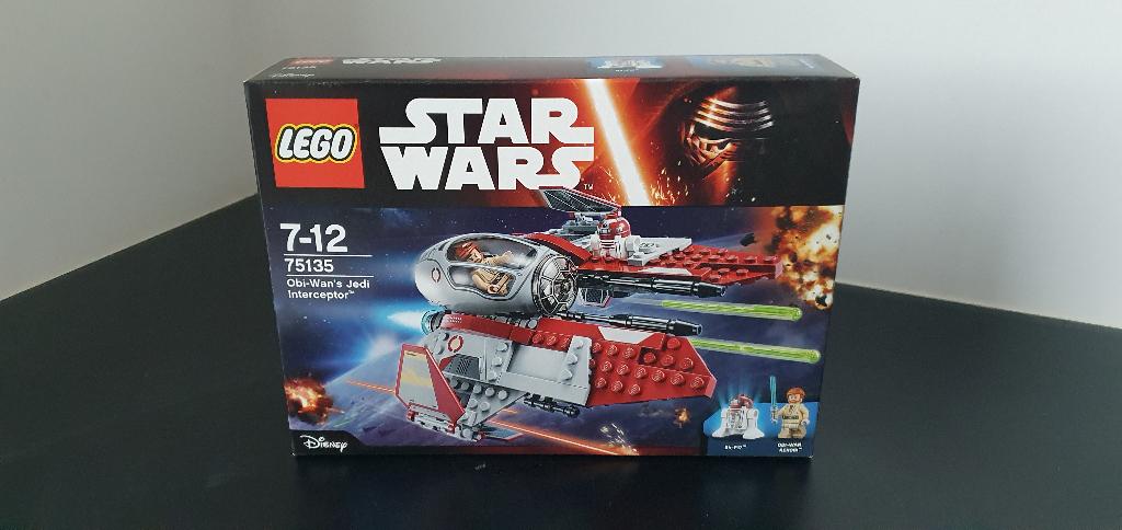 Lego 75135 Obi-Wan's Jedi Interceptor, nieuw en sealed, Ophalen of Verzenden, Nieuw, Complete set, Lego