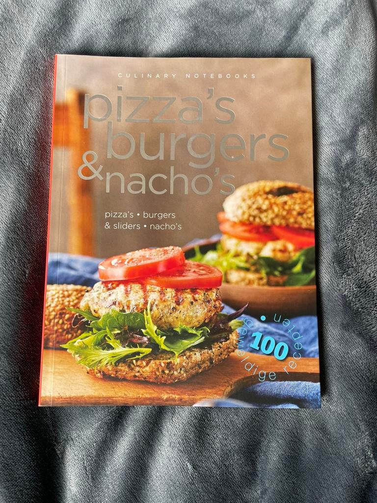 Culinary notebooks Pizza's burgers & nacho's, Boeken, Kookboeken, Ophalen of Verzenden, Zo goed als nieuw
