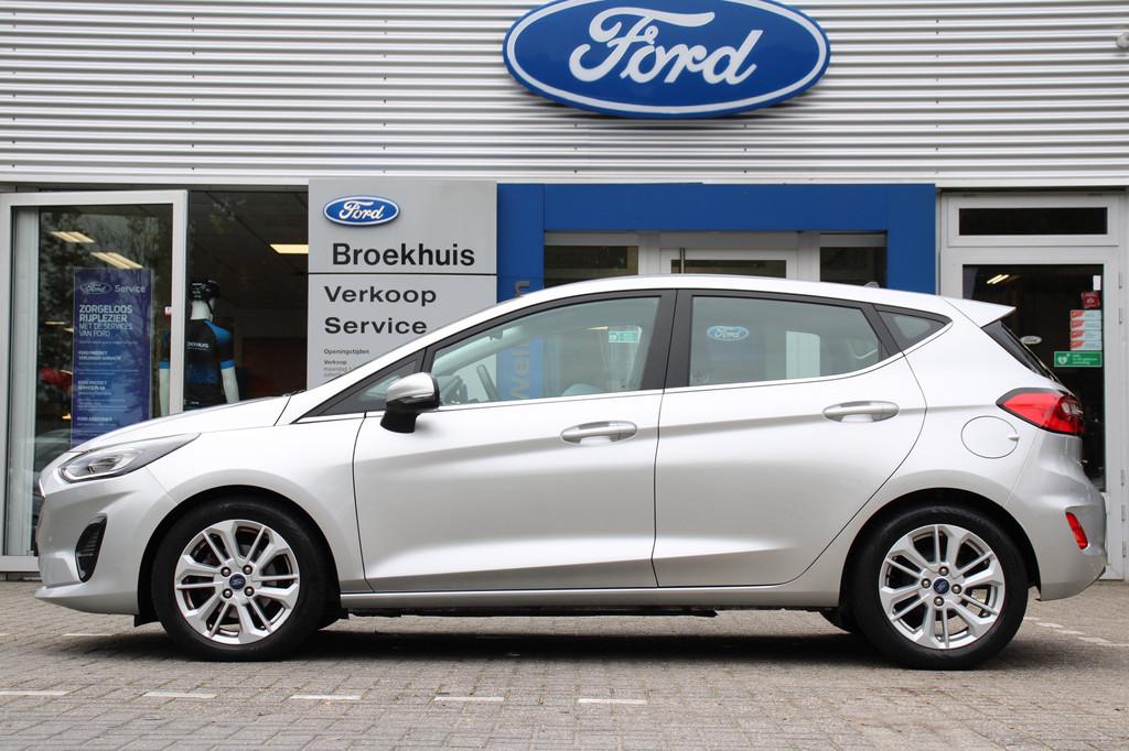 Ford Fiesta 1.0EB TITANIUM, Gebruikt, 100 pk, 49 €/maand, Origineel Nederlands