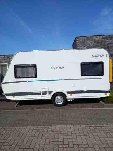 Caravan Dethleffs, Caravans en Kamperen, Schokbreker, Treinzit, 750 - 1000 kg, Particulier