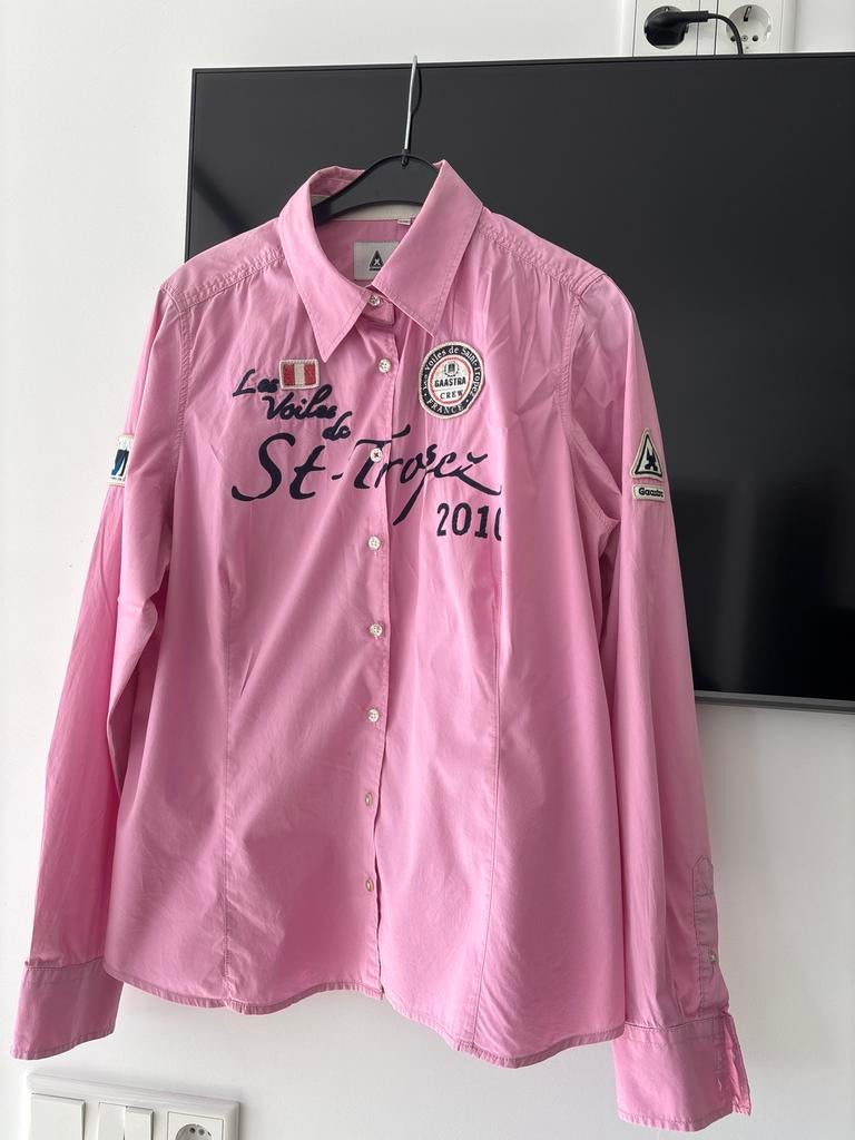 Gaastra St-Tropez 2010 roze damesblouse maat L, Ophalen of Verzenden, Zo goed als nieuw, Maat 38/40 (M), Roze