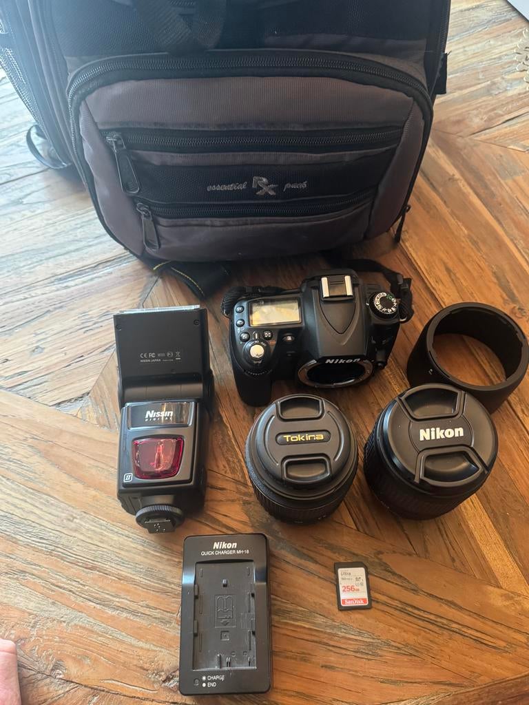 Nikon D90 spiegelreflexcamera + Tokina Macro + Nikon lens, Audio, Tv en Foto, Fotocamera's Digitaal, Spiegelreflex, Ophalen of Verzenden