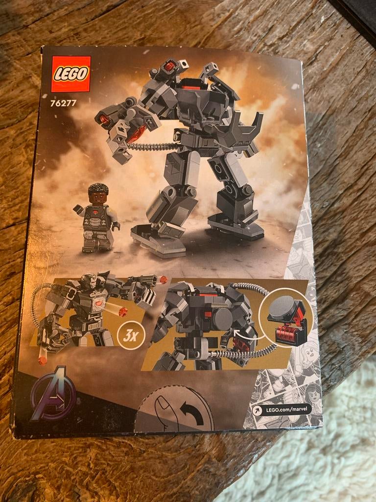 Lego Marvel War Machine Mech 76277 - Nieuwstaat, Ophalen, Zo goed als nieuw, Complete set, Lego
