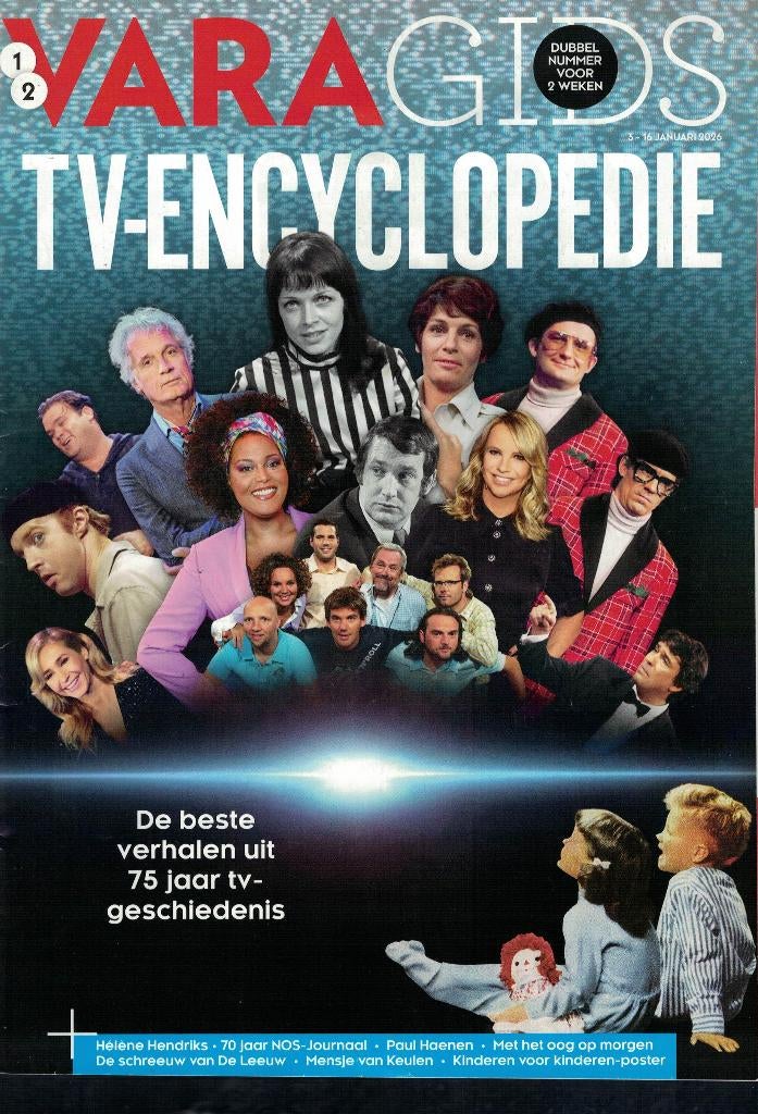 Paul Haenen in VARA Gids - 3-16 januari 2026., Boeken, Tijdschriften en Kranten, Ophalen of Verzenden, Zo goed als nieuw, Muziek, Film of Tv