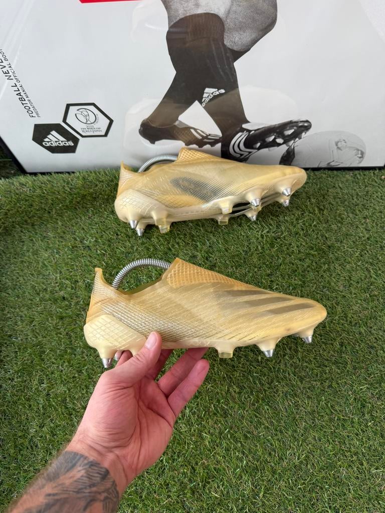 Adidas x ghosted .1 laceless voetbalschoenen, B, G, Maat XS of kleiner, Schoenen