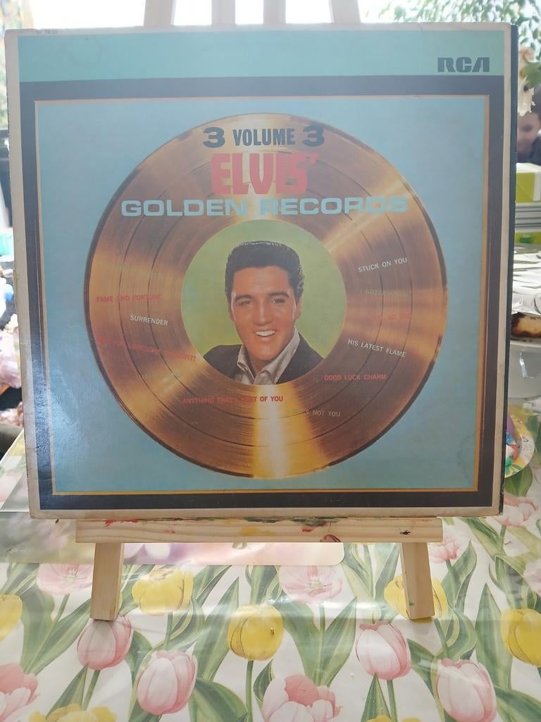 Elvis Presley - Golden Records Volume 3 vinyl lp, Cd's en Dvd's, Vinyl | Rock, Ophalen of Verzenden