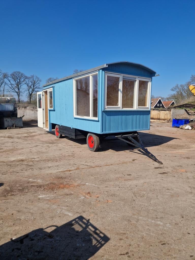 Pipowagen tinyhouse werfkeet nieuw!!!!!, Ophalen of Verzenden