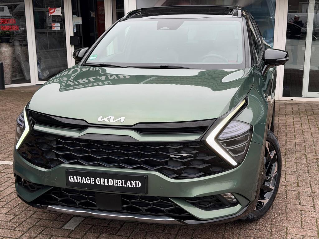 Kia Sportage 1.6 Hybrid GT-Line | Pano | Leder | Navi | Came, Gebruikt, Zwart, 4 cilinders, Origineel Nederlands