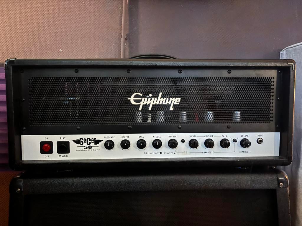 Epiphone socal 50 top, Muziek en Instrumenten, Ophalen of Verzenden, Zo goed als nieuw, 50 tot 100 watt