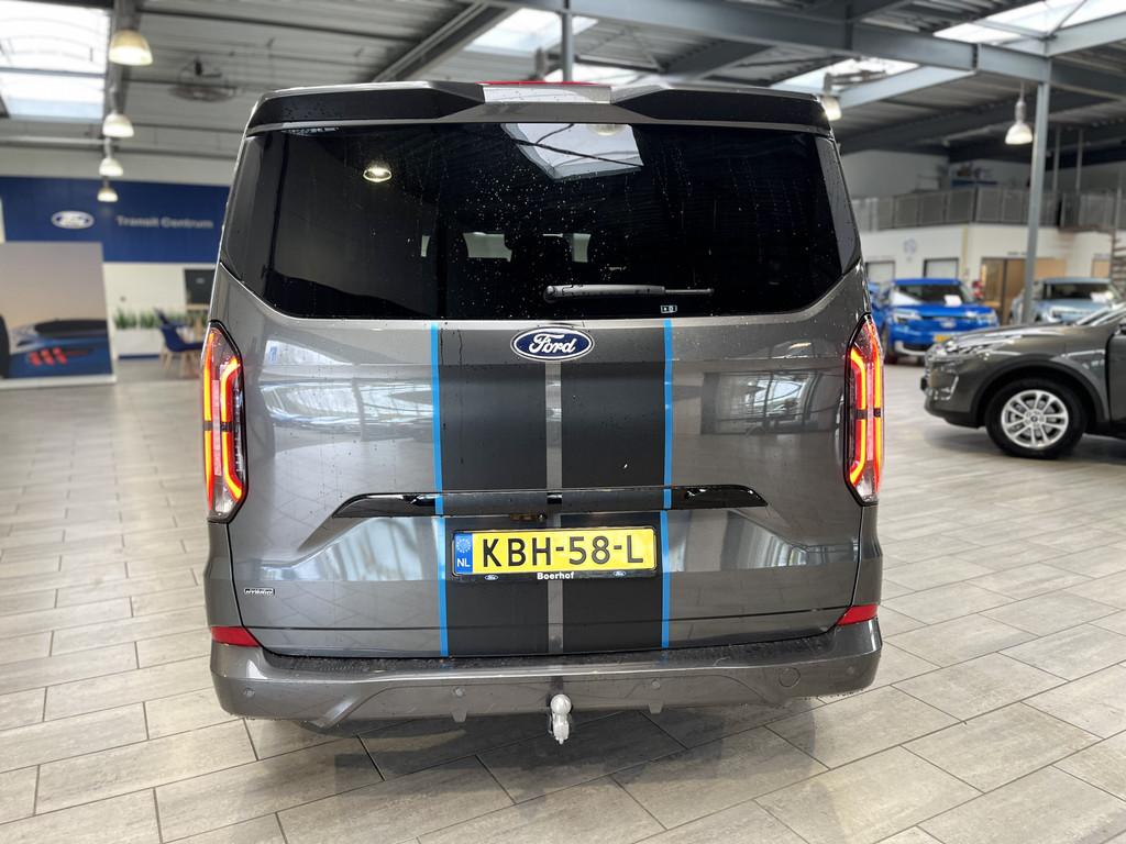 Ford Tourneo Custom Sport 340 2.5 PHEV 233 pk L1 8 persoons, Gebruikt, 1850 kg, Bedrijf, Hybride Elektrisch/Benzine