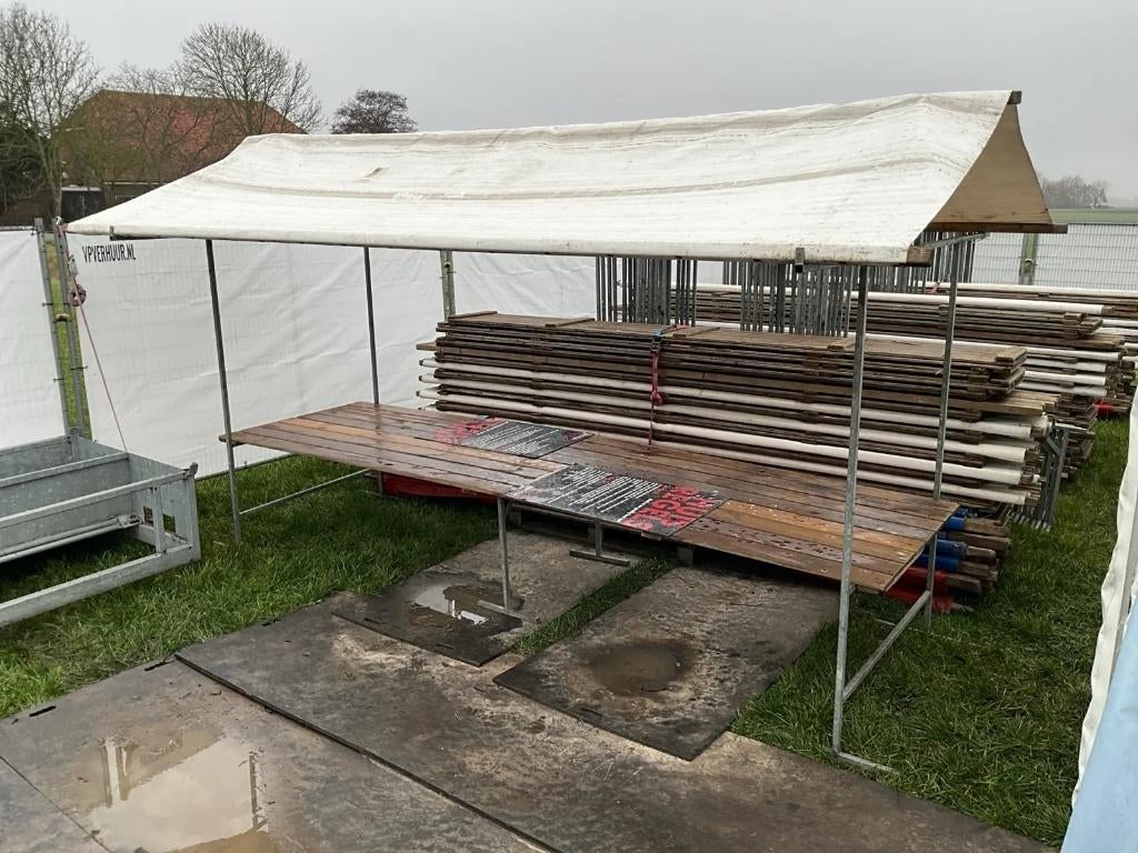 marktkraam prof  verzinkt, Ophalen of Verzenden