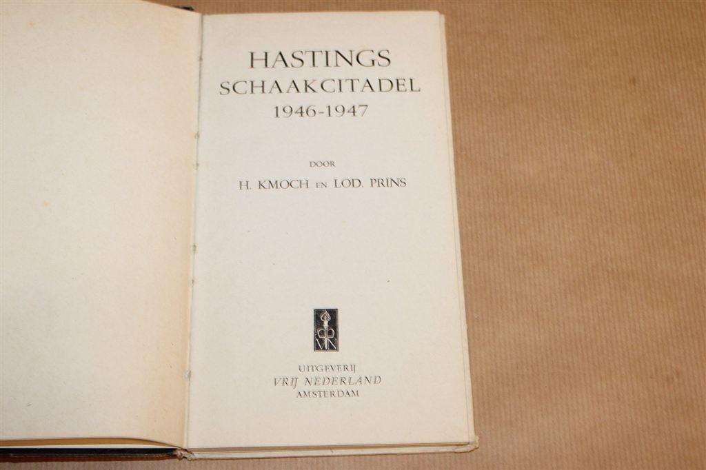 Hastings Schaaktoernooi — Kerstschaak [1947], Ophalen of Verzenden, Gelezen, Watersport en Hengelsport