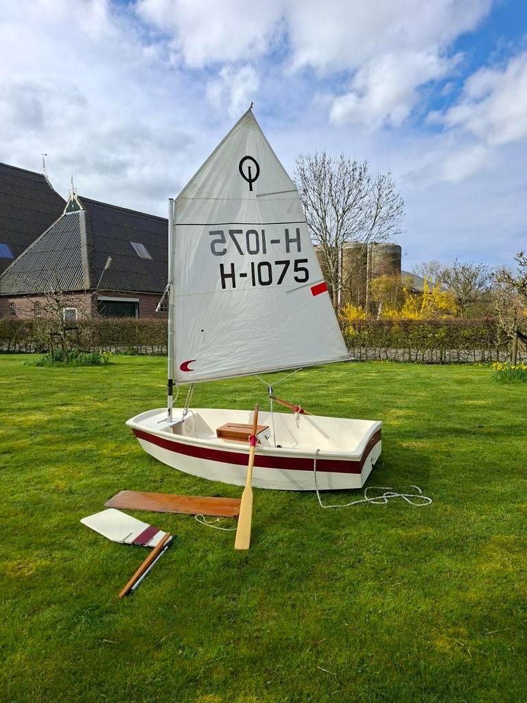 Optimist zeilboot, Ophalen, Gebruikt, Overige typen, Minder dan 15 m²