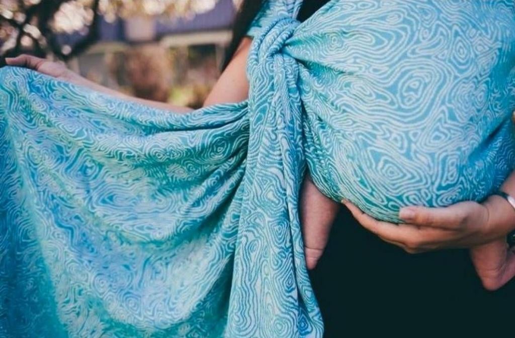 Draagdoek Joy and Joe Cartostyle Peacock Wrap -
Maat 6, Ophalen of Verzenden, Zo goed als nieuw, Draagdoek, Overige merken