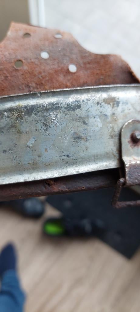 Binnenwerk duitse helm liner, Ophalen of Verzenden, Duitsland, Helm of Baret